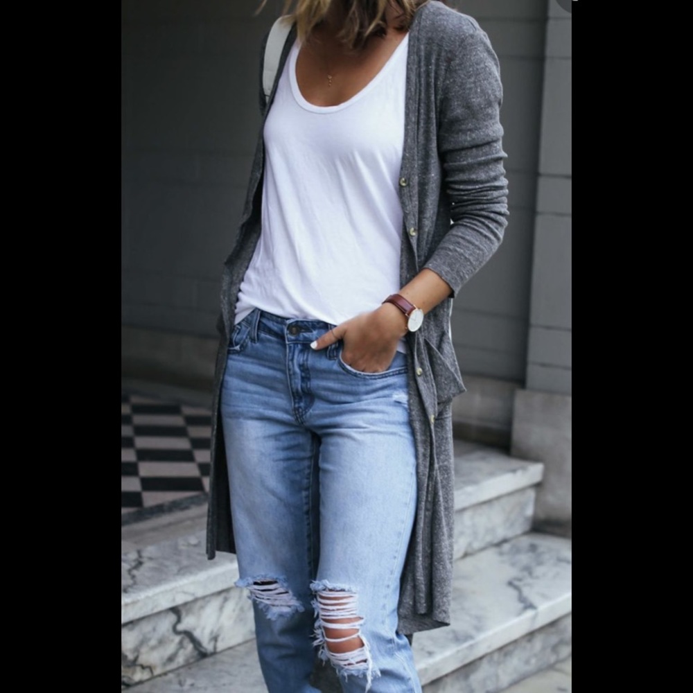 Grey Cardigan